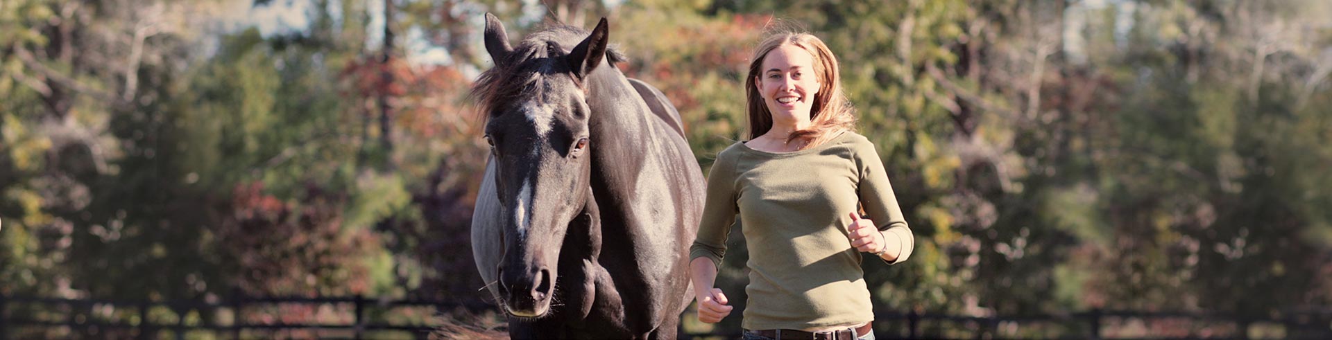 Emily with horse